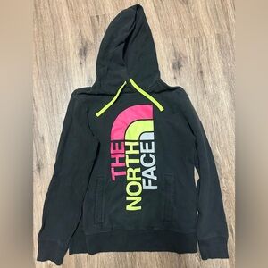 The North Face women’s hoodie size Large.